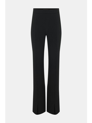 Vakko Black Slim Fit Trousers