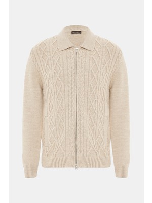 Vakko Beige Knitwear
