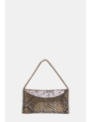 Benedetta Bruzziches Benedetta Bruzzıches Silver Stone Embellished Bag