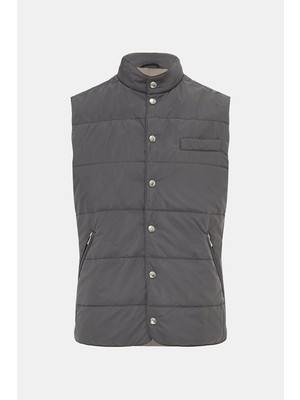 Vakko Dark Grey Vest
