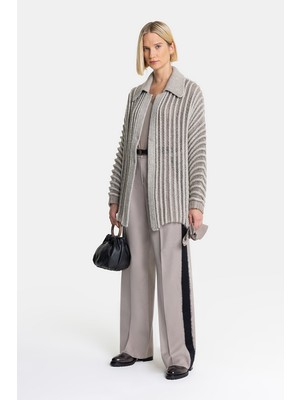 Vakko Mink Loose Fit Trousers