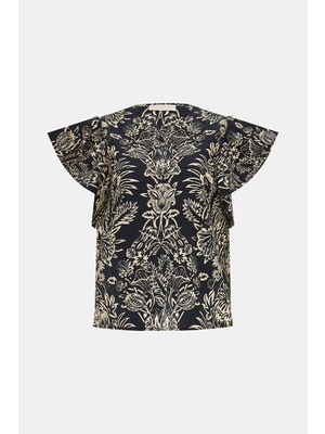 Ulla Johnson Black Blouse