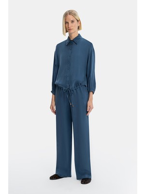 Vakko Blue Trousers