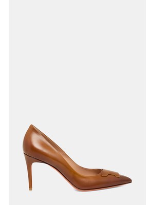 Santoni Santonı Tan Gradient Leather Shoes