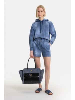 Vakko Blue Shorts