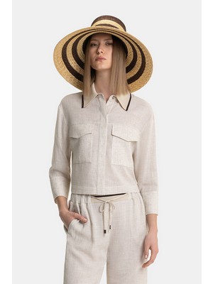 Vakko Beige Shirt