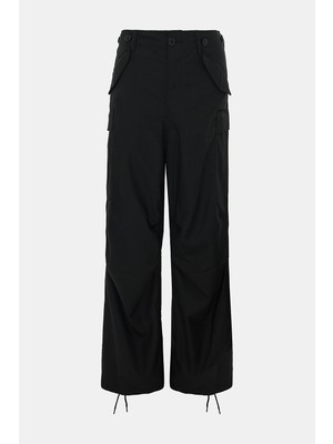 Junya Watanabe Black Straight-Leg Wool Trousers