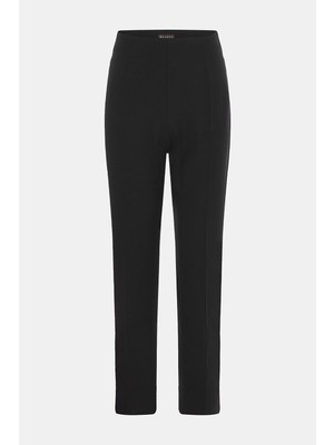 Vakko Black Wool Trousers