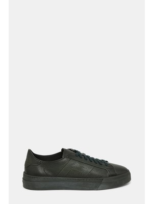 Santoni Santonı Lace-Up Leather Sneakers