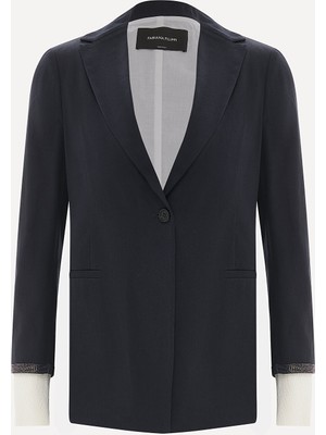 Fabiana Filippi Fabıana Fılıppı Dark Blue Jacket