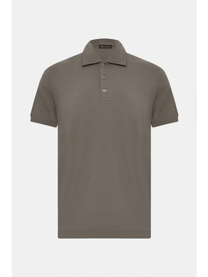 Vakko Polo Collar Short Sleeve T-Shirt