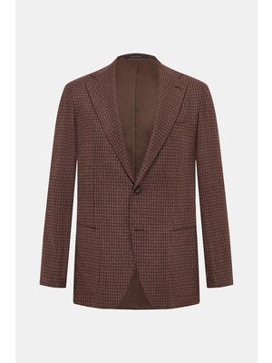 Vakko Single-Breasted Lined Jacket