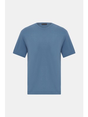 Vakko Round Neck Short Sleeve T-Shirt