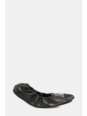 Maıson Margıela Mm6 Black Ballet Flats