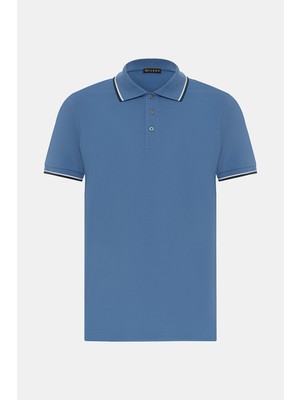 Vakko Polo Collar Short Sleeve T-Shirt