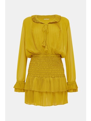 Alexis Alexıs Mustard Mini Dress