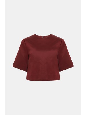 By Malene Birger By Malene Bırger Terracotta Crew Neck T-Shirt
