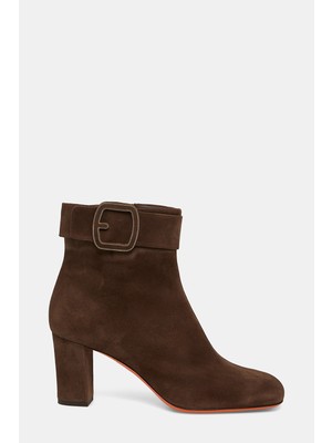 Santoni Santonı Brown Suede Boots