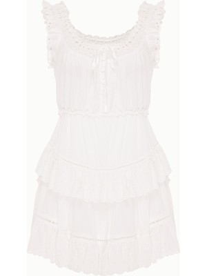 Love Shack Fancy White Dress