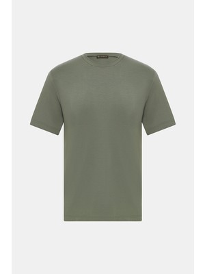 Vakko Round Neck Short Sleeve T-Shirt