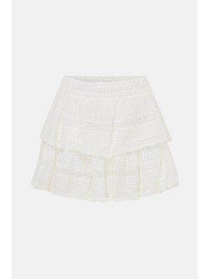 Love Shack Fancy White Skirt