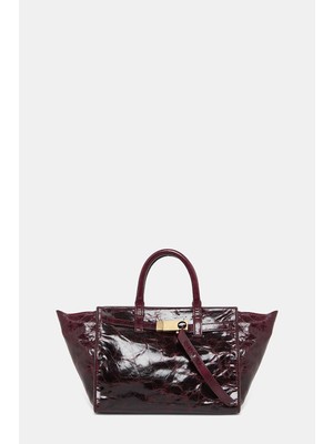 Benedetta Bruzziches Benedetta Bruzzıches Burgundy Leather Bag