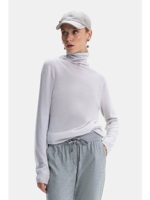 Vakko By Peserıco Grey Cashmere Knitwear