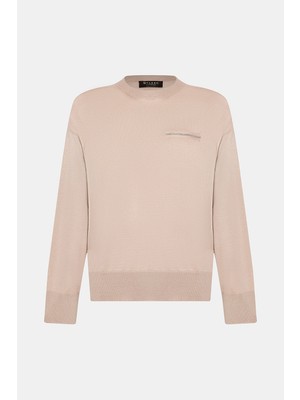 Vakko By Peserıco Powder Pink Cashmere-Silk Knitwear