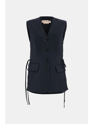 Marni Marnı Dark Navy Vest