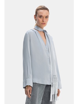 Vakko By Forte Forte Grey Long Sleeve Shirt