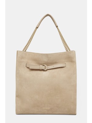Orciani Orcıanı Beige Suede Bag
