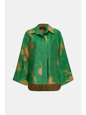 Vakko By Lorena Antonıazzı Green Jacket