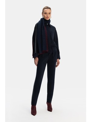 Fabiana Filippi Fabıana Fılıppı Navy Casual Trousers