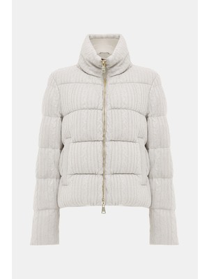 Vakko Grey Wool/polyamide Jacket