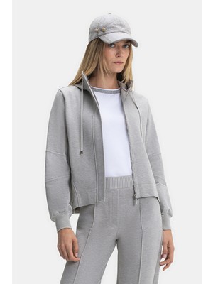 Vakko Mink Hooded Sweatshirt