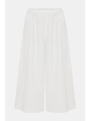 Comme Des Garçons Comme Des Garcons White Trousers