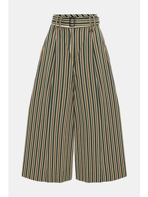 Vakko By Lorena Antonıazzı Tan Trousers