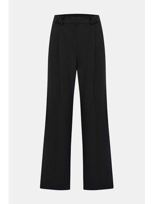 Vakko By Lorena Antonıazzı Navy Straight-Leg Trousers