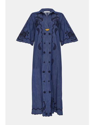 Zimmermann Zımmermann Dark Blue Dress