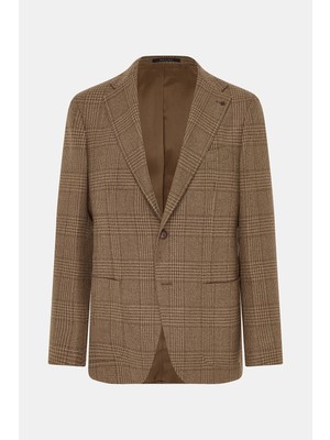 Vakko Single-Breasted Lined Jacket