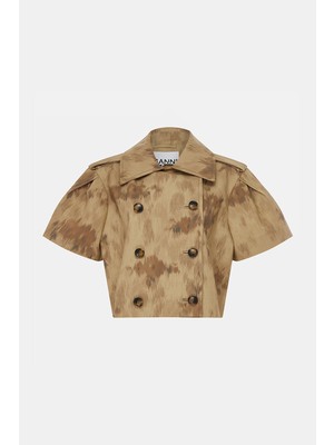 Ganni Gannı Ecru Jacket