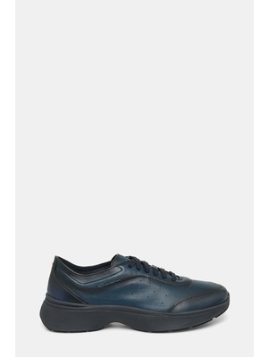 Santoni Santonı Lace-Up Leather Sneakers