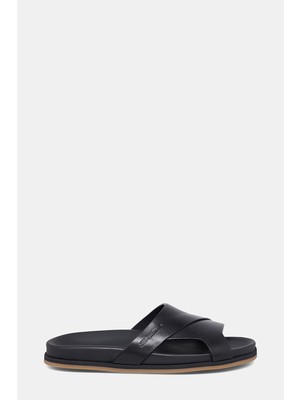Santoni Santonı Leather Slippers