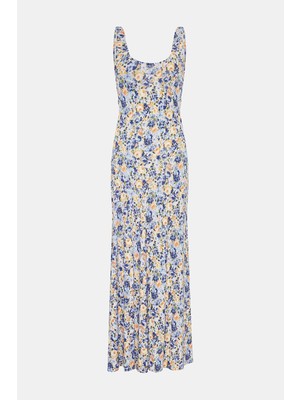 Ulla Johnson Multicolor Patterned Maxi Dress