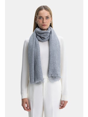 Vakko Grey Shawl