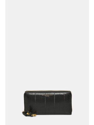 Gianni Chiarini Gıannı Chıarını Black Leather Wallet
