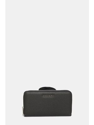 Orciani Orcıanı Black Leather Wallet