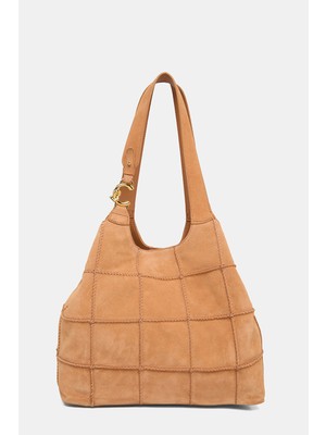 Coccınelle Tan Suede Bag