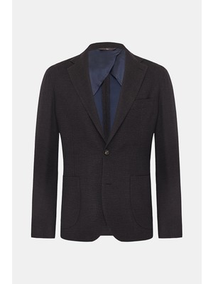Vakko Brown Half-Lined Jacket