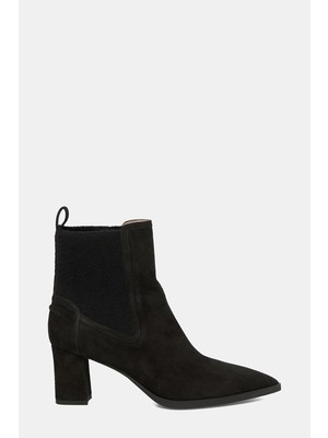 Santoni Santonı Black Suede Boots